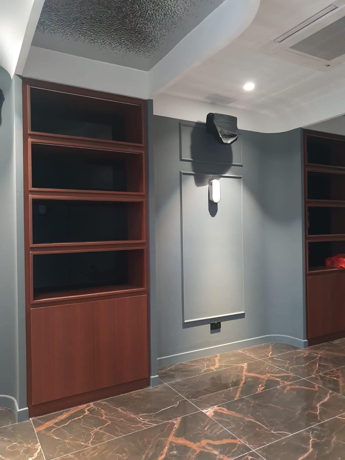 Commercial interior design and renovation project